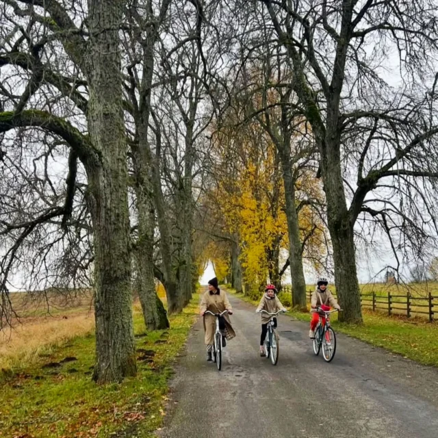 While the autumn days haven’t turned cold yet, it’s a lovely time to explore the manor’s surroundings by bike. What did you do today?

.
.
Thank you @rimmaplishu 😊